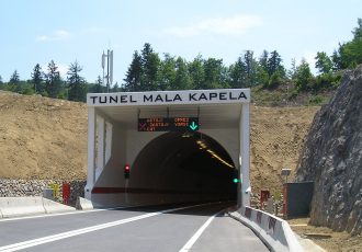 Mala Kapela tunnel entrance