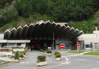 Chamonix - Mont Blanc Tunnel Entrance